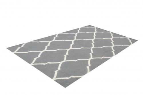 Kelim Caroline dark grey