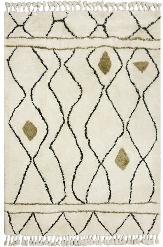 Shaggy Rabat 01 ivory