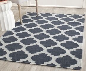 Kelim Julia dark grey