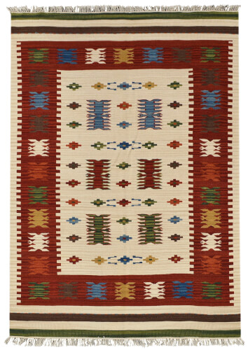 Kelim classic AK-02 cream