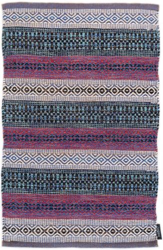 Kelim Saffron 113 petrol/lila