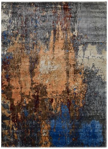 Laura 933 grey/orange