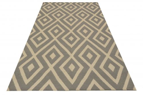 Kelim JP 11004 light grey/white