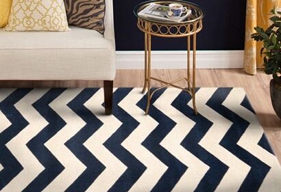 Kelim JP 11145 blue/beige