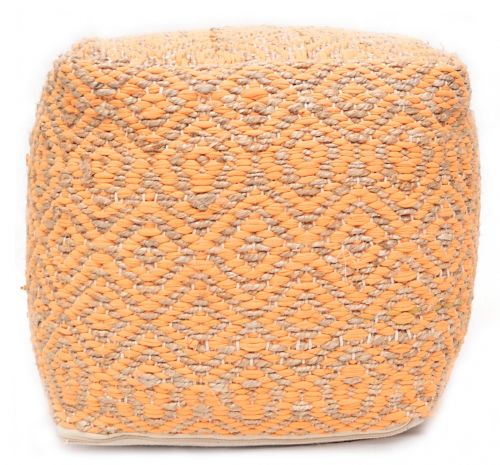 Pouf Preston orange