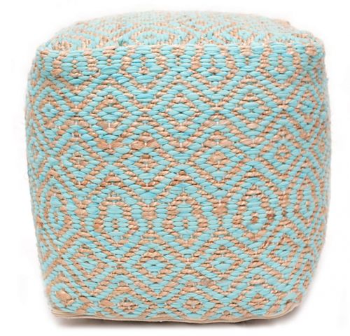 Pouf Preston aqua