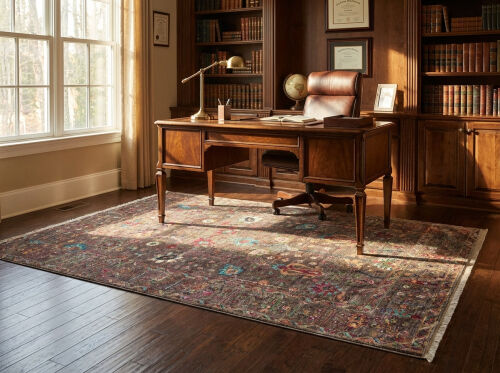 Antique 10 dark multi