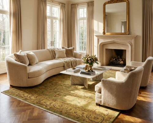 Wimbledon 542 green/ivory