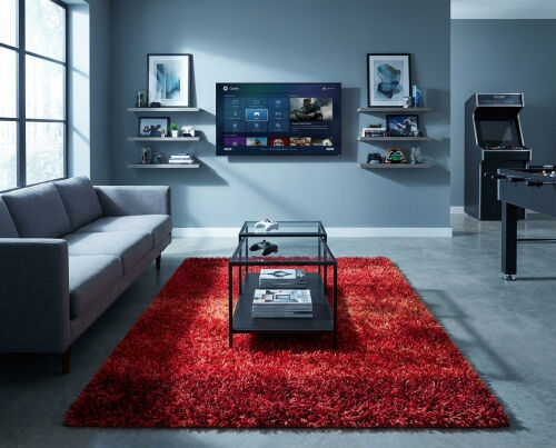 Shaggy Chips Stripe red