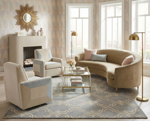 Miami soft light blue/beige