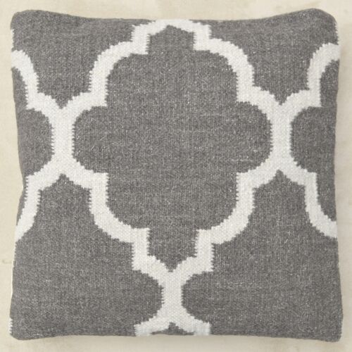 Pillow Elizabeth dk.grey/ivory