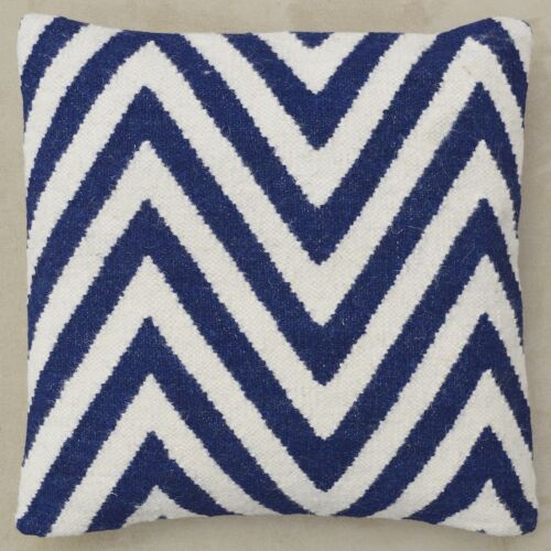 Pillow Zig Zag dk.blue
