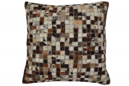 Pillow Mosaic ivory/brown
