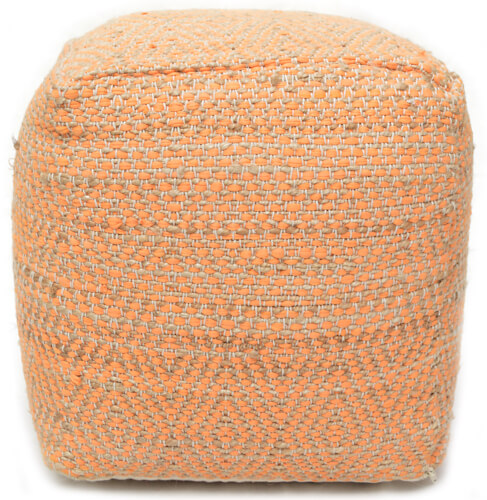 Pouf Abella orange