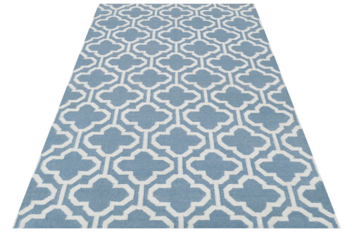 Kelim Penelope light blue