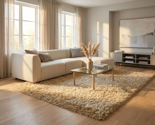 Shaggy wool 26 light brown