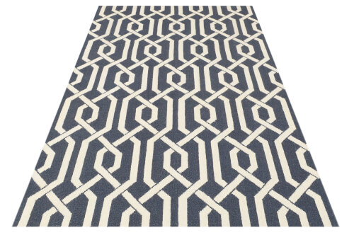 Kelim Camila dark grey