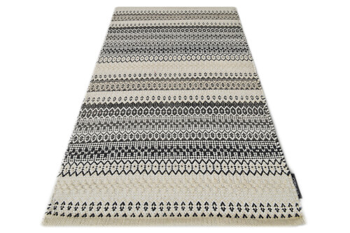 Kelim Saffron 36 cream/black