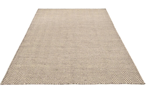 Flat Chevron white/brown