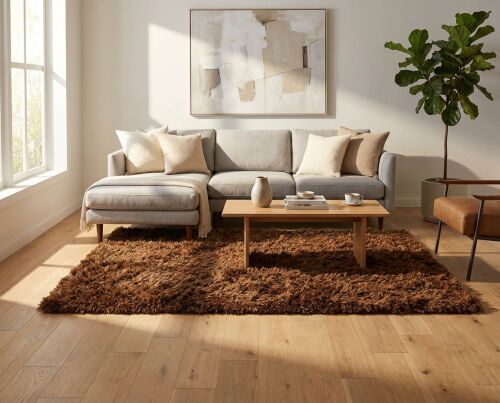 Shaggy New cobra brown